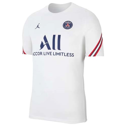 Camiseta Paris Saint Germain Strike Top 2021/22 Blanco